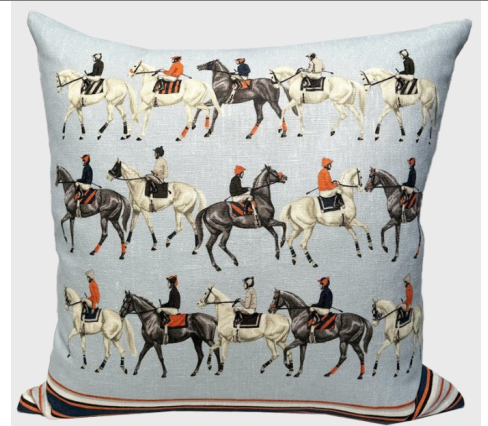 Linen Pillow: Polo 21X21