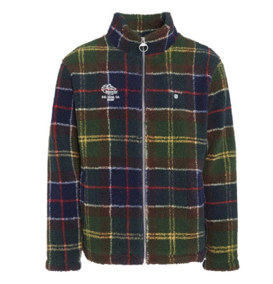 Barbour Tartan Fleece Zip