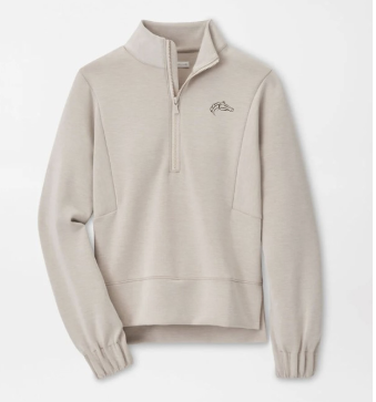 Flora Knit Melange 1/2 Zip