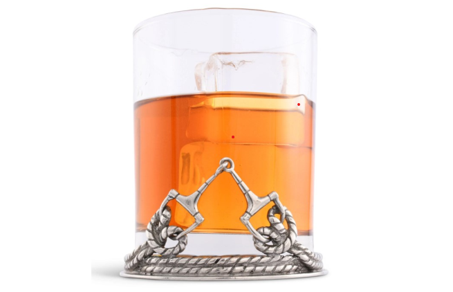 D Ring Snaffle Bit Horse Glass