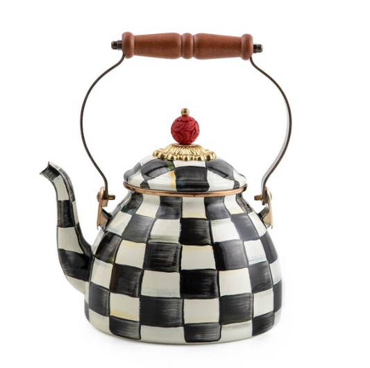 MacKenzie Childs 2 Quart Tea Kettle