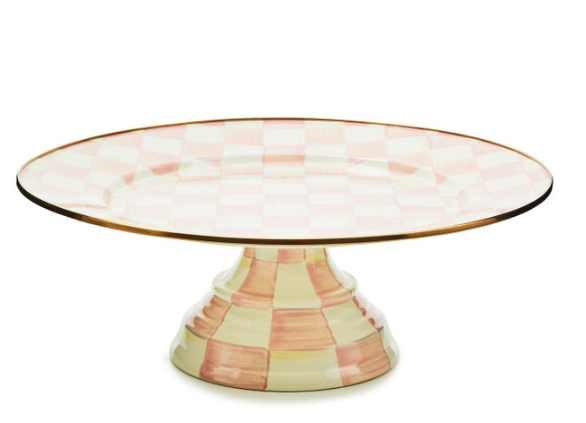 MacKenzie Childs Large Pedestal Platter