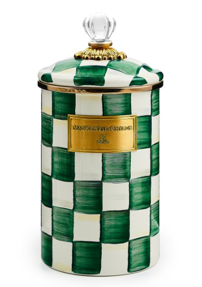 MacKenzie Childs Large Canister