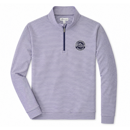 Peter Millar Sugar Stripe Performance Perth with Event Logo