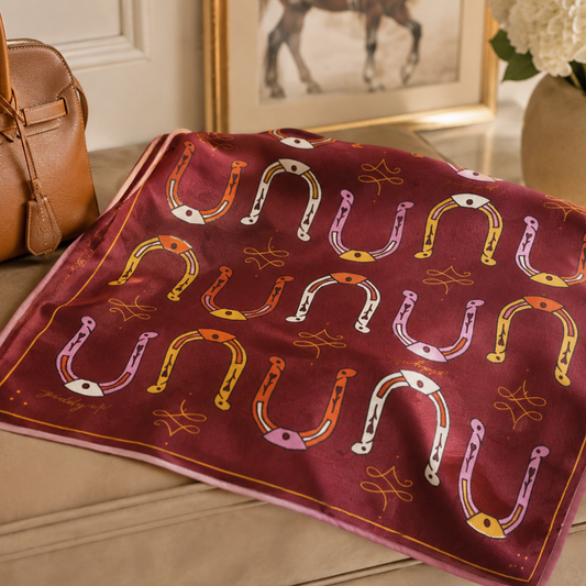 Giddy Up Silk Scarf