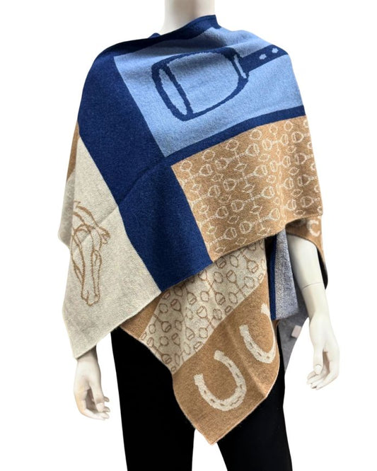 Cheval Alpaca Poncho
