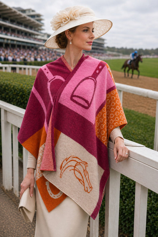 Cheval Alpaca Poncho