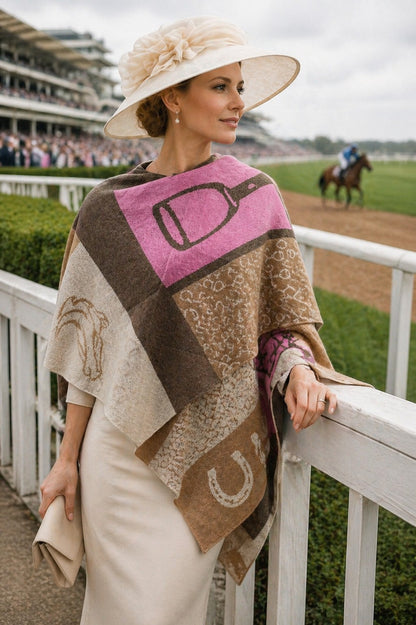 Cheval Alpaca Poncho