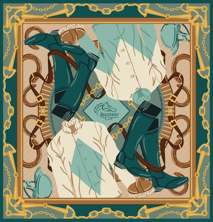 Racing Boots Large Scarf