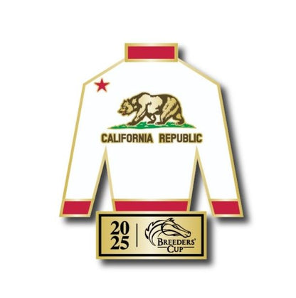 2025 Jockey Flag Pin