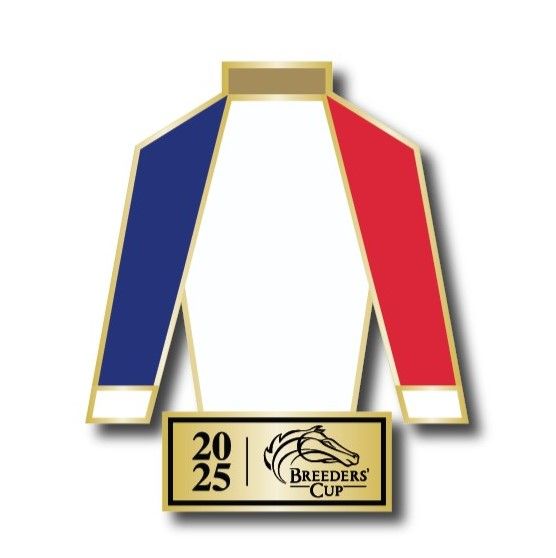2025 Jockey Flag Pin