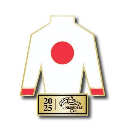 2025 Jockey Flag Pin
