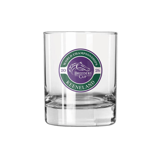 Breeders' Cup 2026 Event Logo Rocks Glass