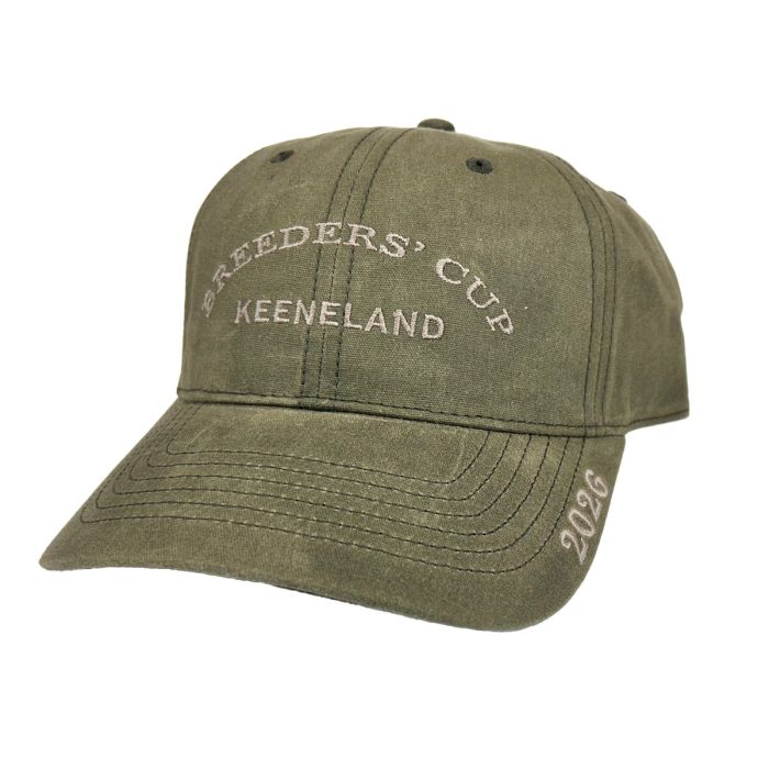 Arch Oil Coated Canvas Cap