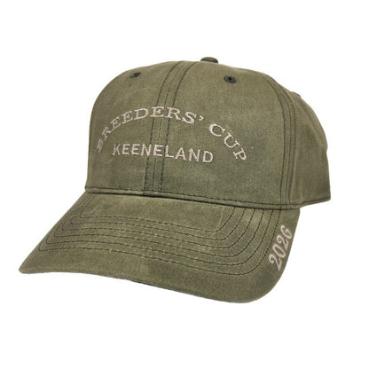 Arch Oil Coated Canvas Cap