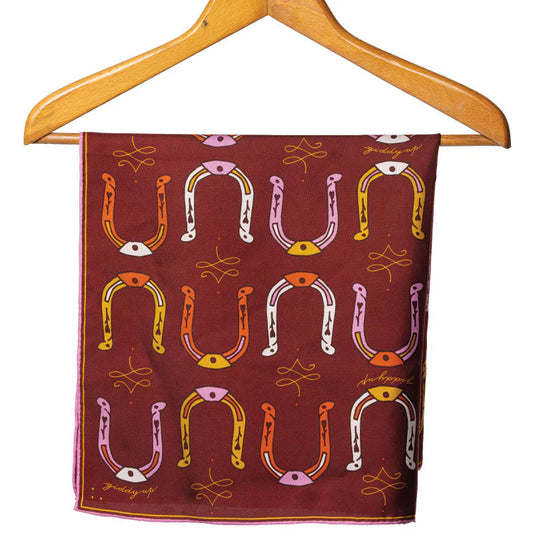 Giddy Up Silk Scarf