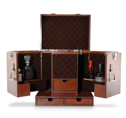 Vagabond House Leather Stirrup Handle Bar Case