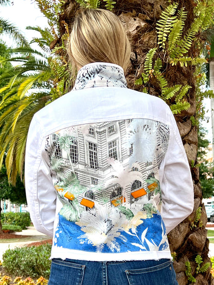 The White Demin Jacket / Building Dreams