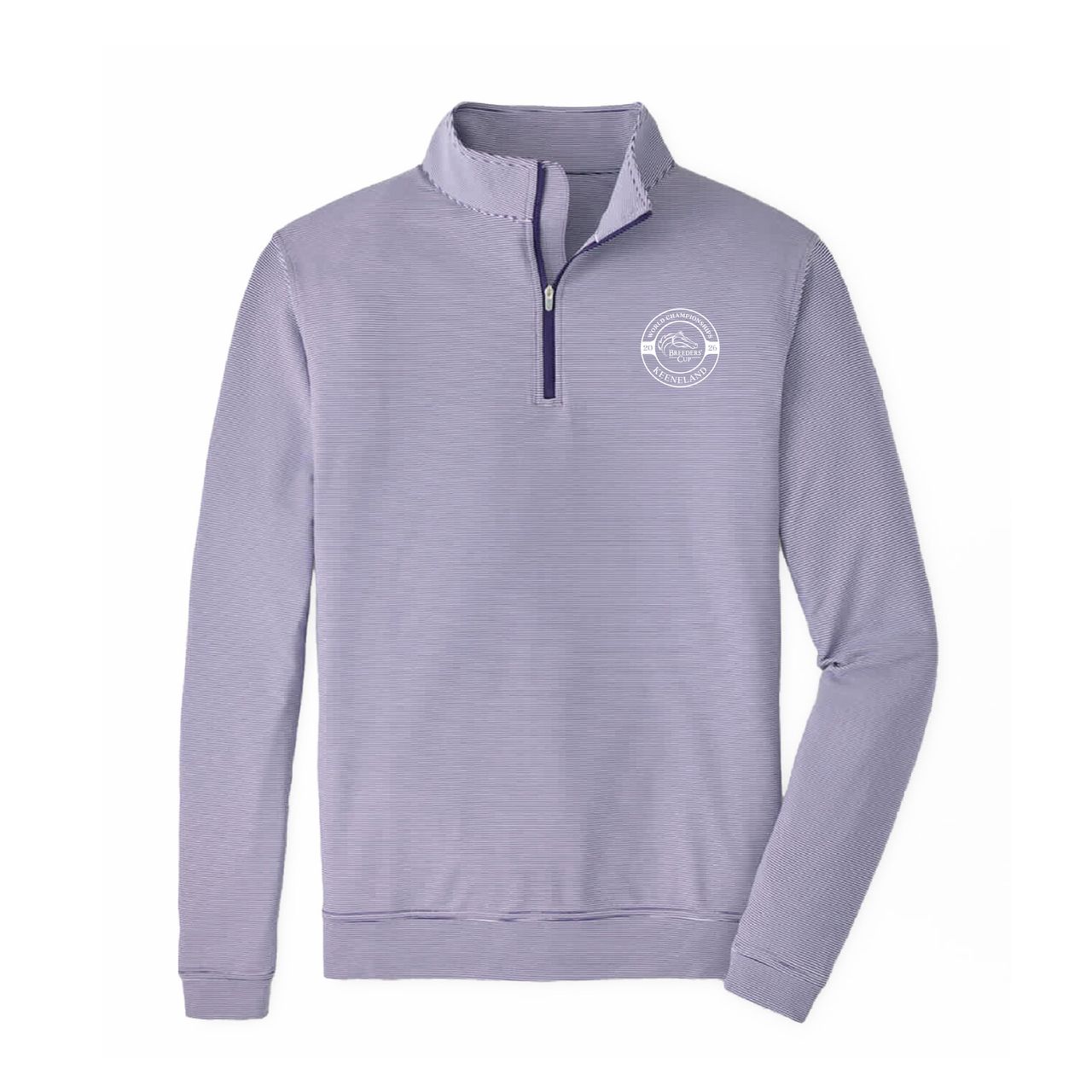 Peter Millar Sugar Stripe Performance Perth with Event Logo