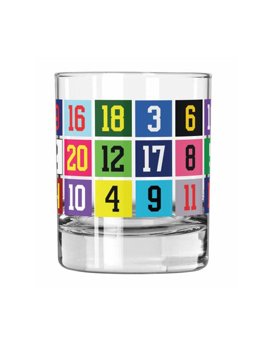 Saddle Cloth Rocks Glass