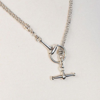 Urban Equestrian Horse Bit Toggle Necklace