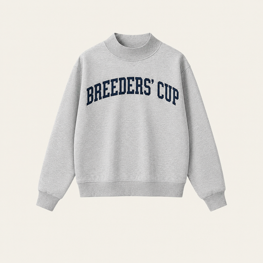 Breeders' Cup Varsity Arch Mock Neck Sweatshirt