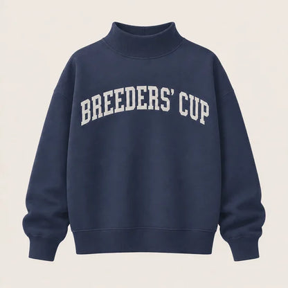Breeders' Cup Varsity Arch Mock Neck Sweatshirt