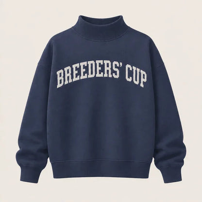 Breeders' Cup Varsity Arch Mock Neck Sweatshirt