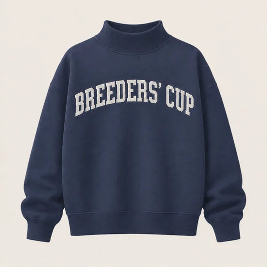 Breeders' Cup Varsity Arch Mock Neck Sweatshirt