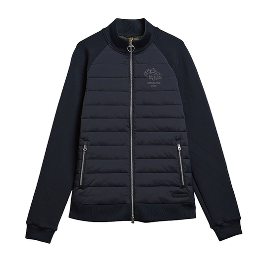 Barbour Thornton Quilt Zip Through Sweat