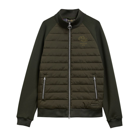 Barbour Thornton Quilt Zip Through Sweat